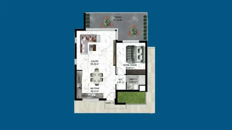 Apartment — אקווה בלו – חיים על החוף בעיצוב מחודש בצפון קפריסין