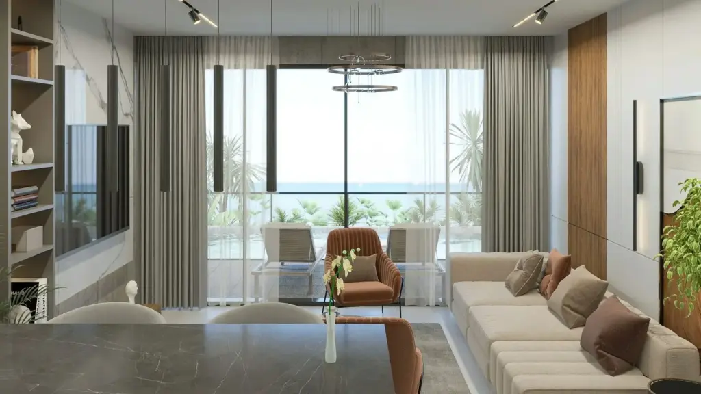 Apartment — CASA DEL MARE: Schweizer Eleganz trifft auf die Küste Nordzyperns