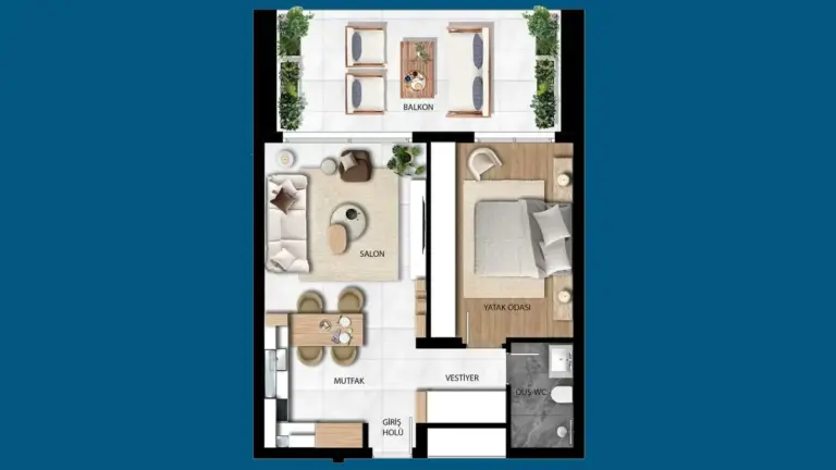 Apartment — Courtyard Platinum: Redefining Luxury Living in Boaz, Northern Cyprus