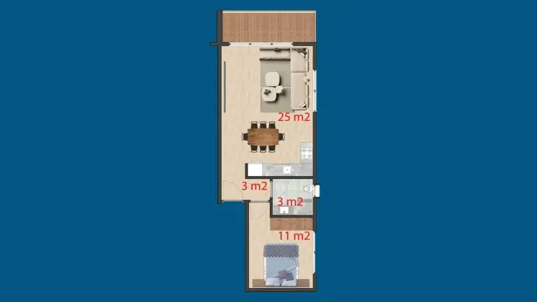 Apartment — גלו את ANIMA: הפנינה של אלסנג'אק בצפון קפריסין