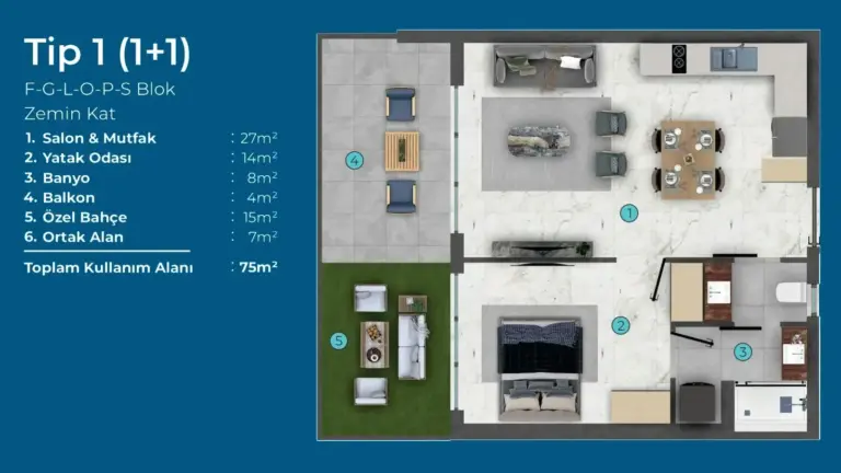 Apartment — Dolce Vita – استراحتگاه لوکس سلامتی و تندرستی در ساحل لانگ ایسکله