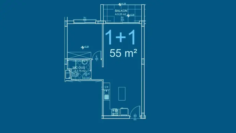 Apartment — EDEN GARDEN TERRACES-3: Nieuw Residentieel Genot in Alsancak