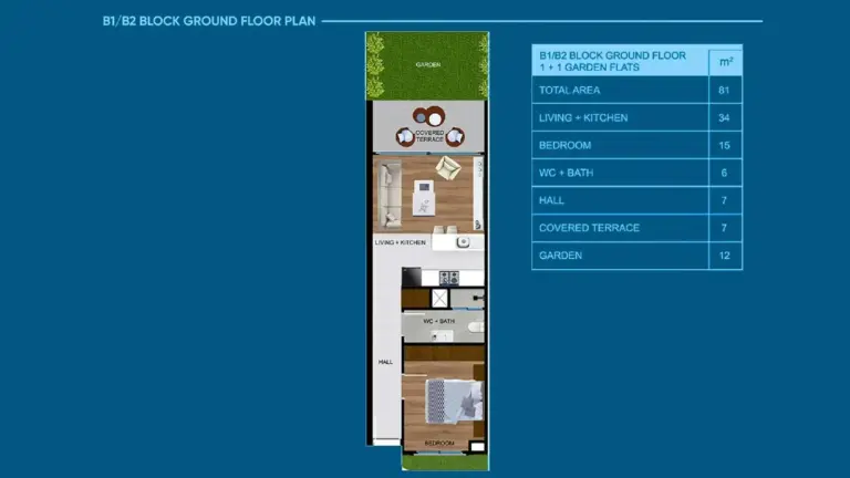 Apartment — אמטאן רפלקשן – מקלט נדל"ן שליו בצפון קפריסין