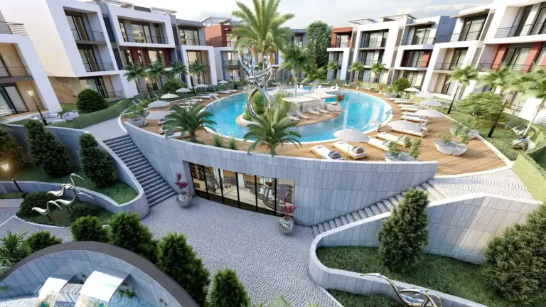 Apartment — Moderne Apartments mit Meerblick in Girne zu verkaufen – PLAN B ab 120.000 £