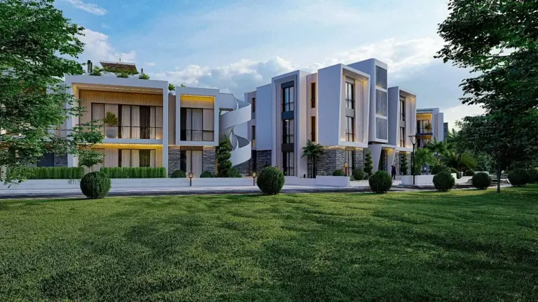 Apartment — Mountain Hill 2: Panoramiczne Widoki na Morze w Alsancak