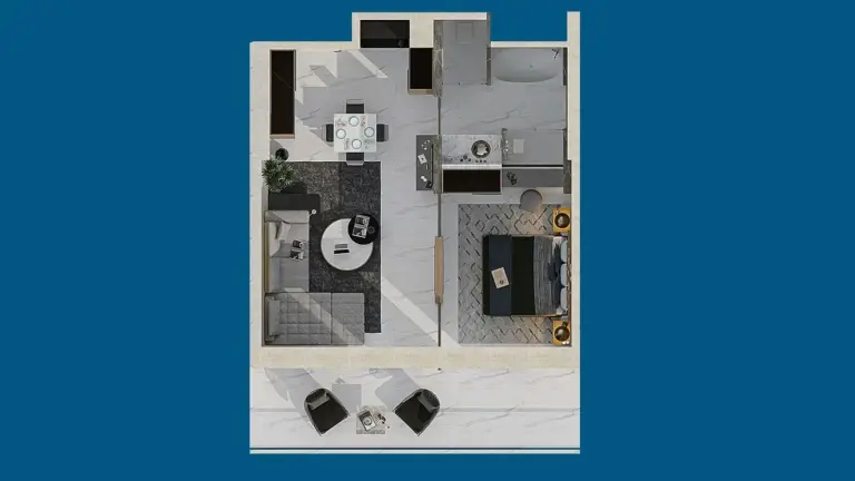 Apartment — Premium Querencia Daireleri: Long Beach'e 600m, İskele