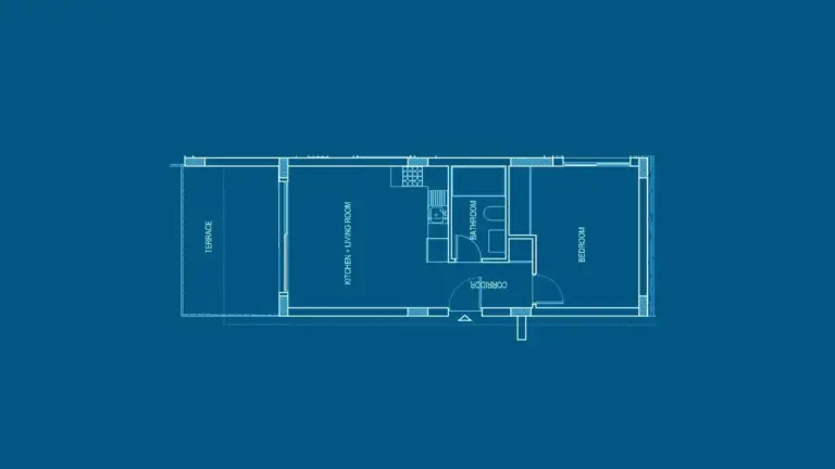 Apartment — Salos Beach 1-Slaapkamer Appartement met Terras, 66m²