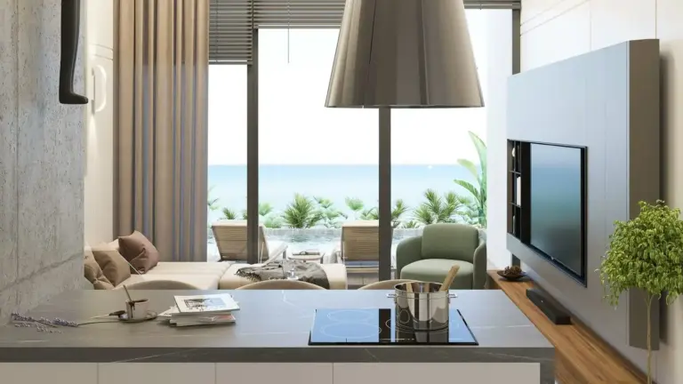 Apartment — CASA DEL MARE: ظرافت سوئیسی در سواحل قبرس شمالی