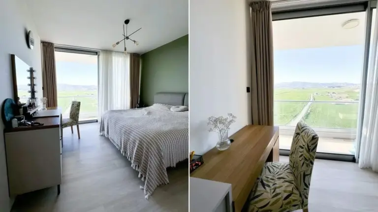 Apartment — סטודיו מרוהט במלואו עם נוף לים ב-Abelia Residence – צפון קפריסין