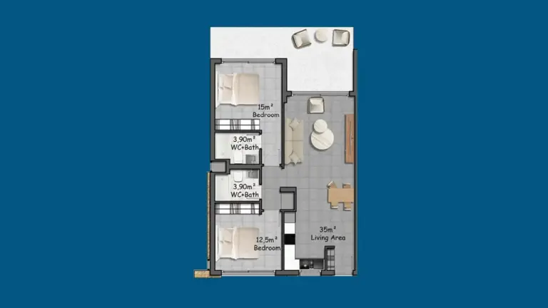 Apartment — Lake Garden Village – Luksusowe Apartamenty na Cyprze Północnym