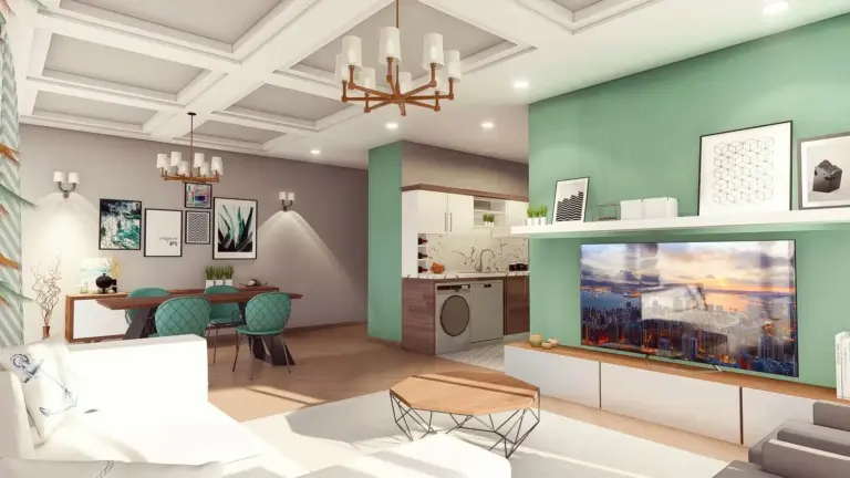 Apartment — Luxe Studio met Zeezicht bij Sky Deluxia Life – Investeer in uw Droomwoning, 47m²
