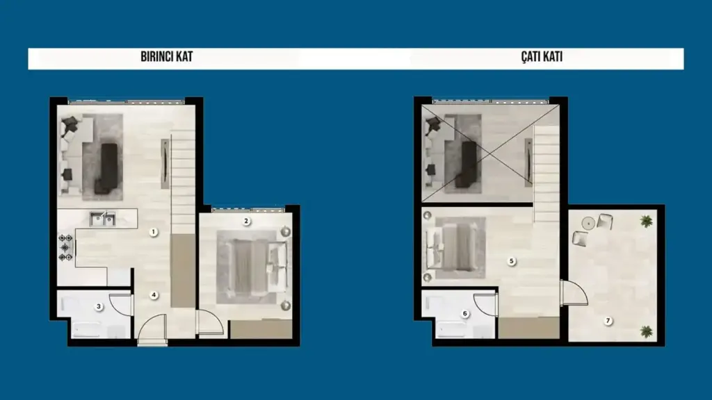 Apartment — Moderne Appartementen te Koop in Iskele Nabij Zee – Arcadia Lancering 2027