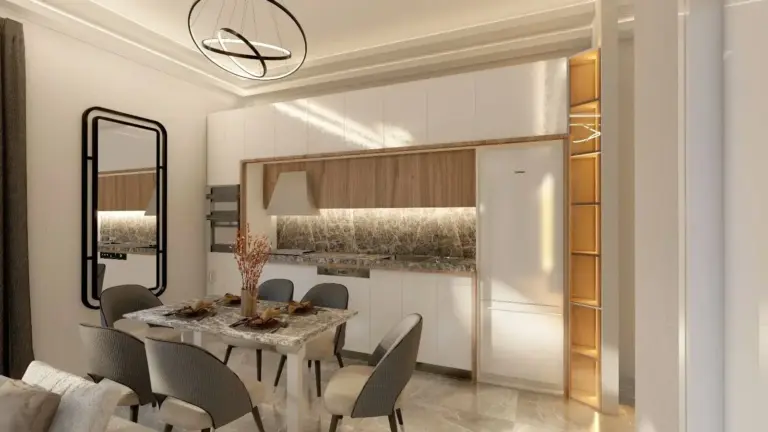 Apartment — Mountain Hill 2: Panoramiczne Widoki na Morze w Alsancak