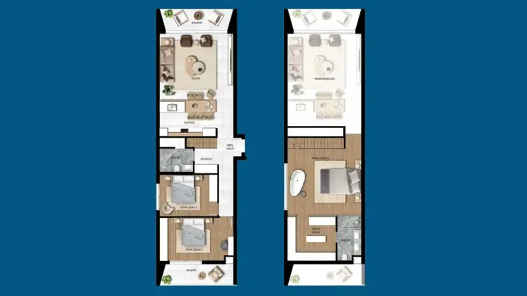 Apartment — کورت یارد پلاتینیوم: بازتعریف زندگی لوکس در بواز، قبرس شمالی