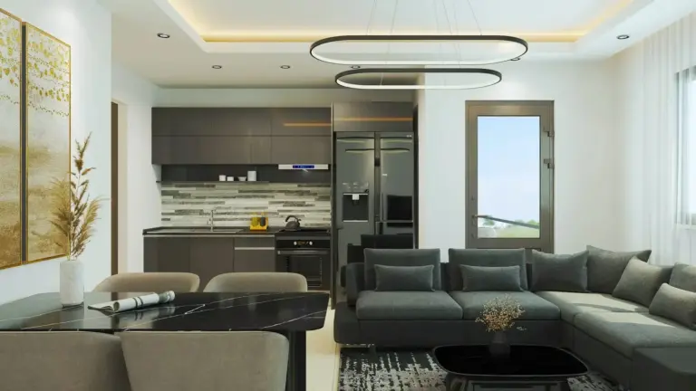 Apartment — Современная квартира 1+1 в резиденции Kurt 2, Фамагуста