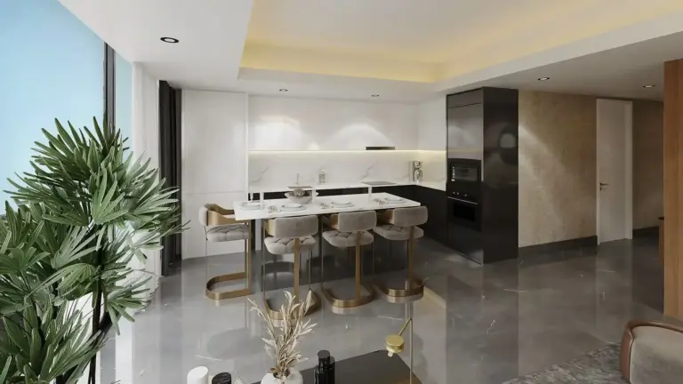 Apartment — דירות פרימיום קֶרֶנְסִיָה: 600 מטר מחוף לונג ביץ', איסְקֶלֶה