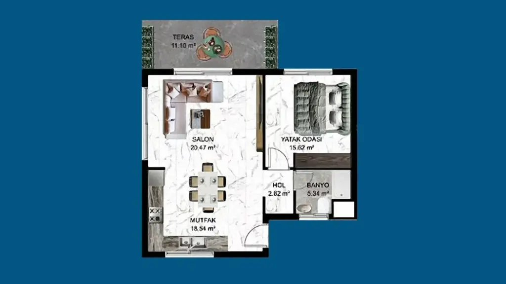 Penthouse — Aqua Blue – Küstenleben neu definiert in Nordzypern