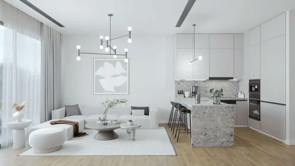 Penthouse — آکوالینا رزیدنس: موقعیت مکانی عالی، اقامتگاه ۲-۳ اتاقه با سرویس کامل