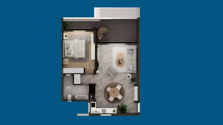 Penthouse — CASA DI PIETRA – Yeni Boğaziçi'nde Şık Daireler ve Lüks Villa