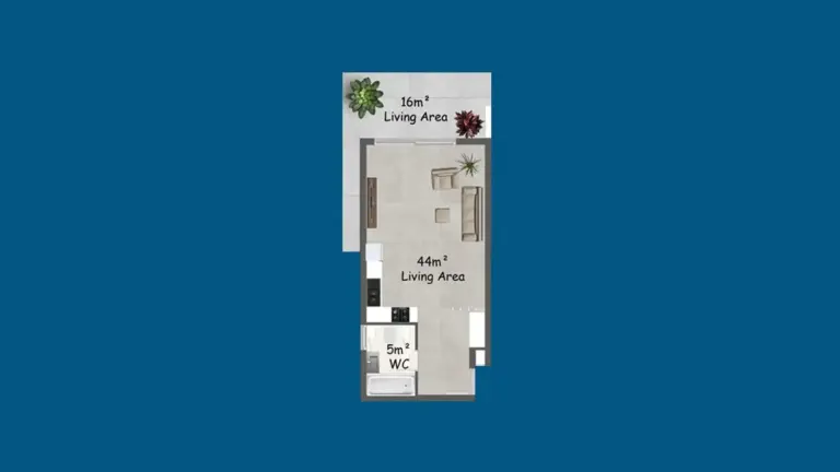 Penthouse — Golden Circle Village – Роскошная жизнь на Северном Кипре