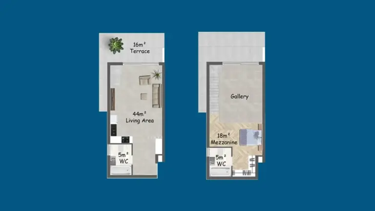 Penthouse — Golden Circle Village – Роскошная жизнь на Северном Кипре