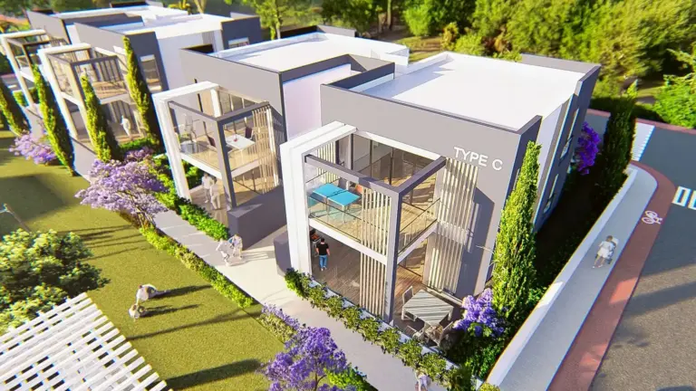 Penthouse — JACARANDA LIFE TUZLA – דירות ווילות מודרניות בטזלה, מחוז פמגוסטה