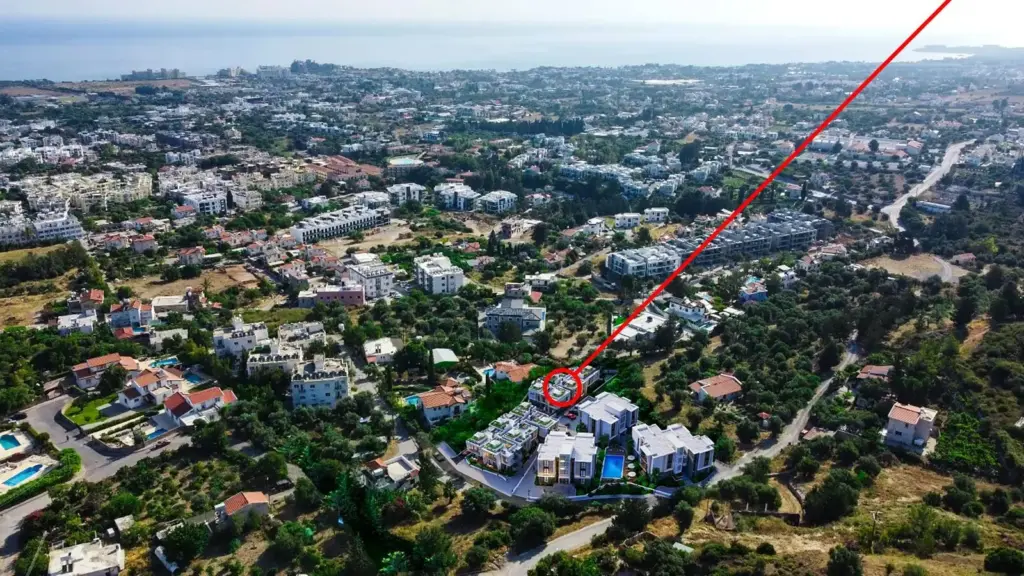 Penthouse — Mountain Hill 2: Panoramic Sea Views in Alsancak