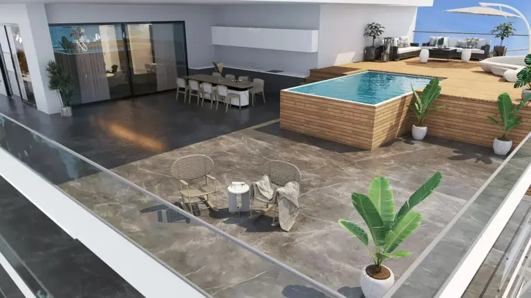 Penthouse — דירות פרימיום קֶרֶנְסִיָה: 600 מטר מחוף לונג ביץ', איסְקֶלֶה