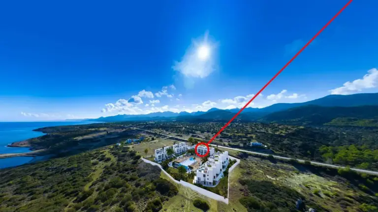 Penthouse — آپارتمان ۱ خوابه با تراس در ساحل سالوس، ۶۶ متر مربع