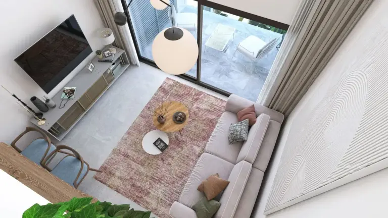 Penthouse — Квартира с 1 спальней и террасой на пляже Салос, 66 м²