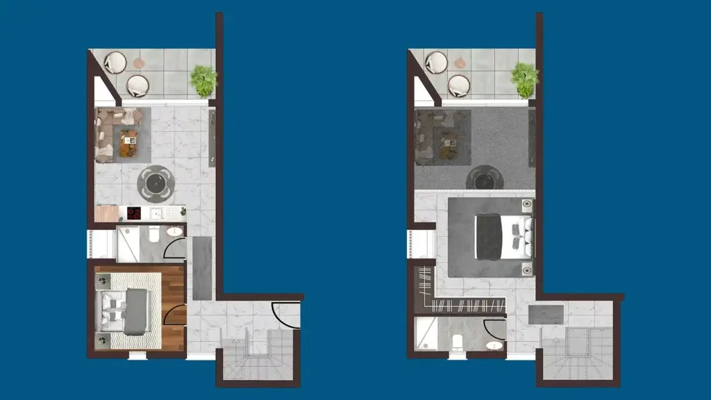 Penthouse — The Nest – آپارتمان‌های لوکس برتر در قبرس شمالی
