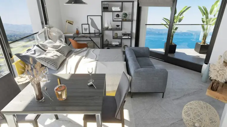 Studio — Aphrodite Aqua: Gaziverens Meisterwerk der Apartments