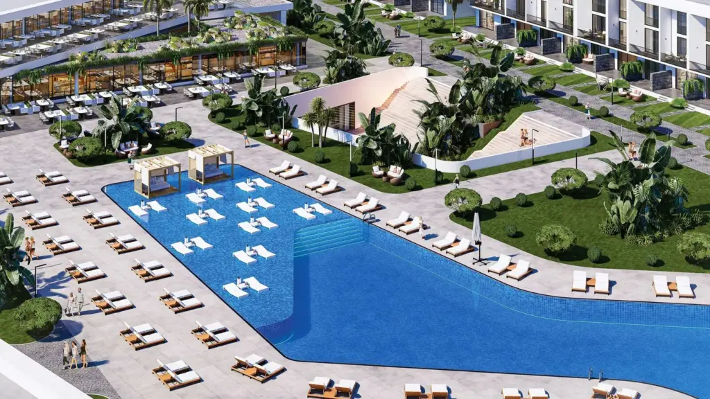 Courtyard Platinum: Переосмысление роскошной жизни в Боазе, Северный Кипр