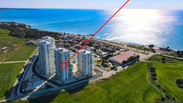 Studio — Abelia Residence'da Tam Eşyalı Deniz Manzaralı Stüdyo Daire – Kuzey Kıbrıs