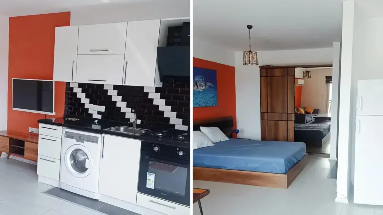 Studio — Gemeubileerd 1+1 Appartement met Panoramisch Uitzicht op de Bergen – Edelweiss