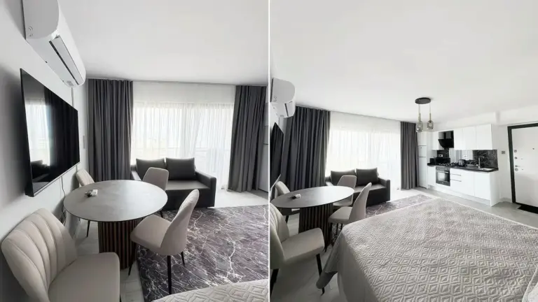 Studio — Umeblowany apartament 1+1 z panoramicznym widokiem na góry – Edelweiss