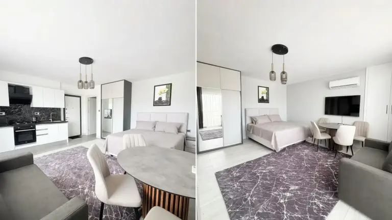 Studio — Umeblowany apartament 1+1 z panoramicznym widokiem na góry – Edelweiss