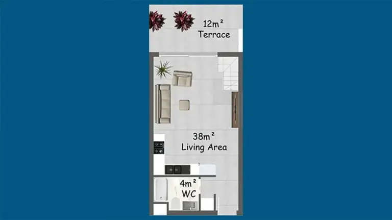 Studio — Golden Circle Village – Роскошная жизнь на Северном Кипре