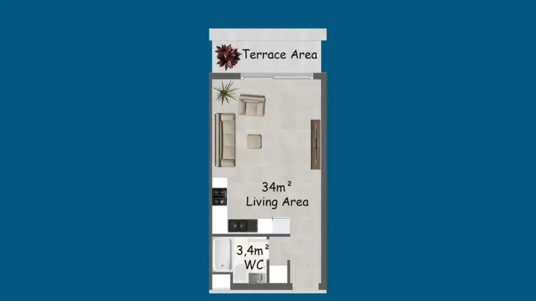 Studio — Hanging Gardens Village – Luxury Living in Northern Cyprus
