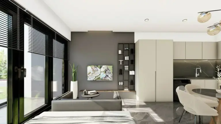 סטודיו יוקרתי עם נוף לים ב-Sky Deluxia Life – השקיעו בבית החלומות שלכם, 47מ״ר