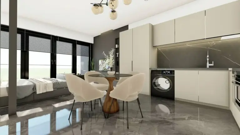 סטודיו יוקרתי עם נוף לים ב-Sky Deluxia Life – השקיעו בבית החלומות שלכם, 47מ״ר