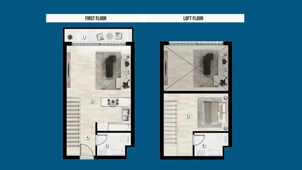 Studio — İskele'de Denize Yakın Satılık Modern Daireler – Arcadia Lansmanı 2027