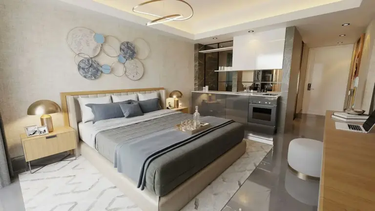 Studio — Apartamenty Premium Querencia: 600m od Long Beach, İskele