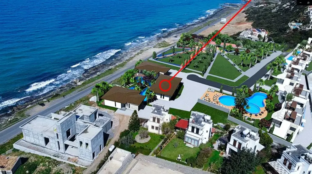 Villa — Aelita Garden Resort – زندگی مجلل در کنار دریا در قبرس شمالی