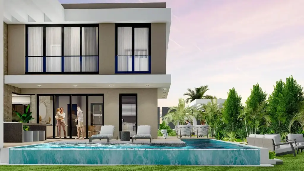 Villa — LOTUS VILLAS: Czarująca Nadmorska Rezydencja Tuzli na Cyprze Północnym