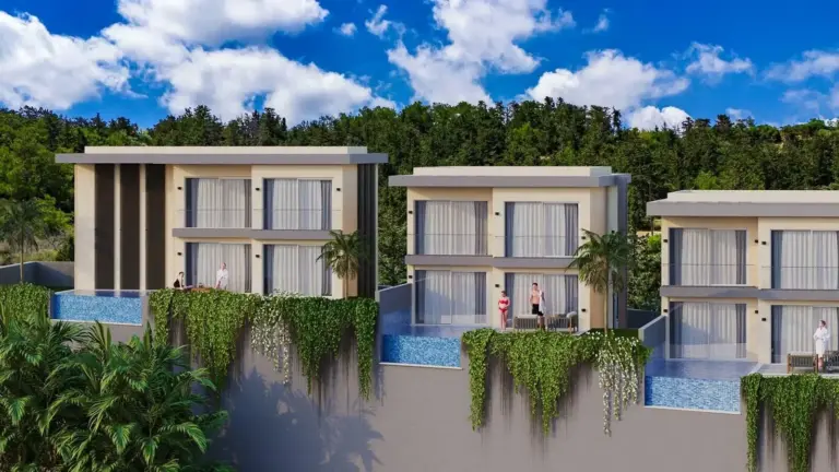 Villa — Esentepe'de Satılık Modern Deniz Manzaralı Daireler ve Villalar – Pine Hill